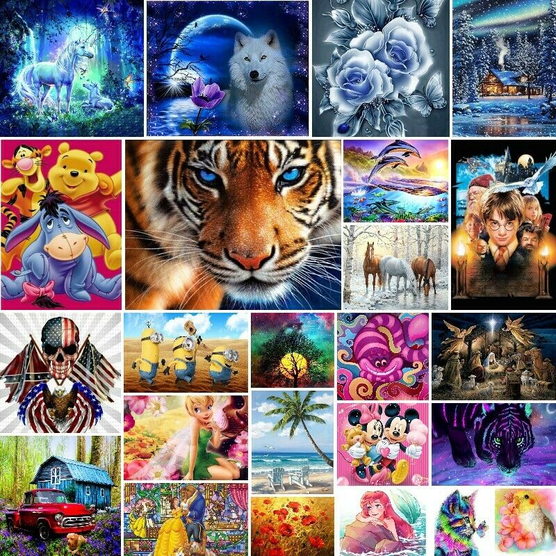 Full Drill 5d Diamond Painting Embroidery Cross Stitch Kits Art Craft Decor Gift