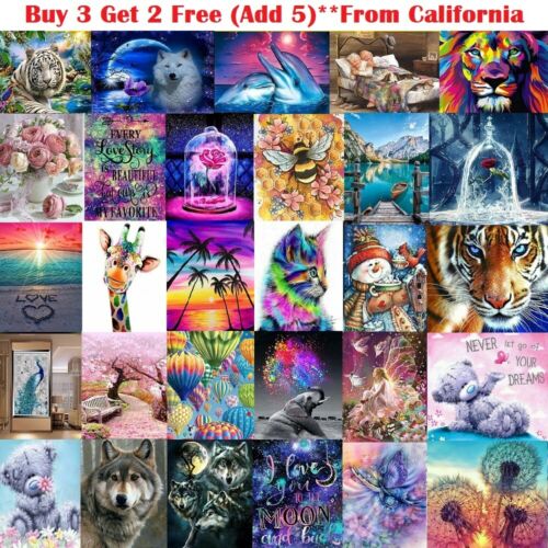 Full Drill Diy 5d Diamond Painting Embroidery Art Decor Cross Stitch Kits Home